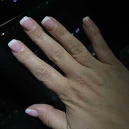 Pink and White powder