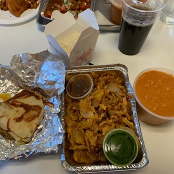 7 Monk's Cafe - Bacon cheddar naan, onion pakoda, mothers tikka. YUM! - Indian Near Me - New Braunfels, Texas