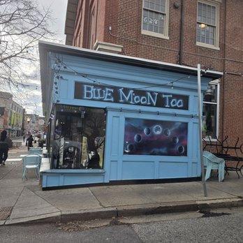 Blue Moon Too - Exterior - Cafes Near Me - Baltimore, Maryland Blue Moon Too - Exterior - Cafes Near Me - Baltimore, Maryland