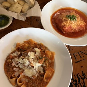 Siamo Napoli - Parpardelle con il Ragu D'Agnello, Lasagna Della Nonna - Italian Near Me - San Diego, California
