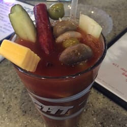 Hilby's - Bloody Mary bar on Sundays!