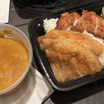 Hanuman Thai Eatery - Masamam with fried chicken to go - Thai Near Me - Costa Mesa, California