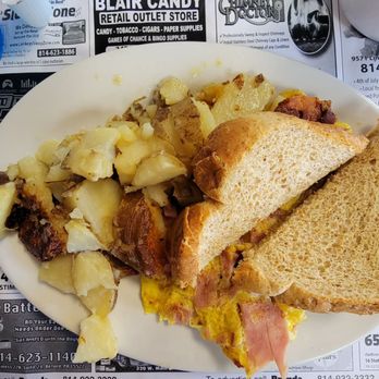 Route 220 Diner - This omelet was not worth the wait. It wasn't the worst I've ever had though. - Salad Near Me - Bedford, Pennsylvania Route 220 Diner - This omelet was not worth the wait. It wasn't the worst I've ever had though. - Salad Near Me - Bedford, Pennsylvania