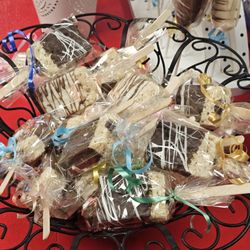 The Chocolate Box - Chocolate covered rice crispy treats
