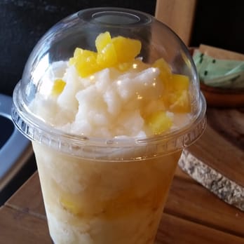 Roasting Water - Pineapple smoothie with boba add on - Coffee & Tea Near Me - Westminster, California Roasting Water - Pineapple smoothie with boba add on - Coffee & Tea Near Me - Westminster, California