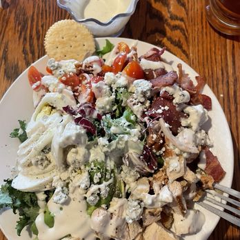 Fire Sign Cafe - 1/2 Cobb Salad, it just kept growing as I ate it so I had to bring it home with me. - American Near Me - Tahoe City, California Fire Sign Cafe - 1/2 Cobb Salad, it just kept growing as I ate it so I had to bring it home with me. - American Near Me - Tahoe City, California