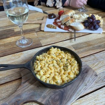 The Boardroom - Mac n cheese & charcuterie board - Salad Near Me - Ferndale, California