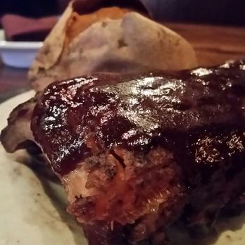 Ruby River Steakhouse - I took home half of my half rack of these juicy ribs along with half my potato.  Really hit the spot. - Steakhouses Near Me - Reno, Nevada
