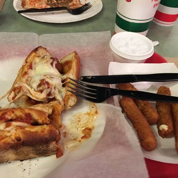 Mario's Pizza - Meatball parm sun with mozzarella sticks! - Pizza Near Me - Greensboro, North Carolina Mario's Pizza - Meatball parm sun with mozzarella sticks! - Pizza Near Me - Greensboro, North Carolina