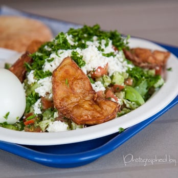 Falafel Stop - Greek Salad - Falafel Near Me - Sunnyvale, California