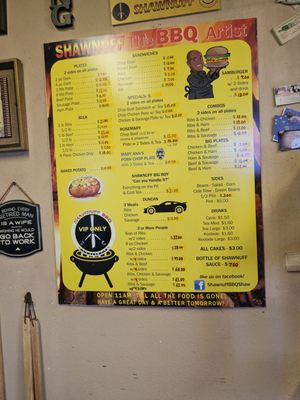 Menu photo 1 Shaw Nuff BBQ Monroe, LA Menu photo 1 Shaw Nuff BBQ Monroe, LA