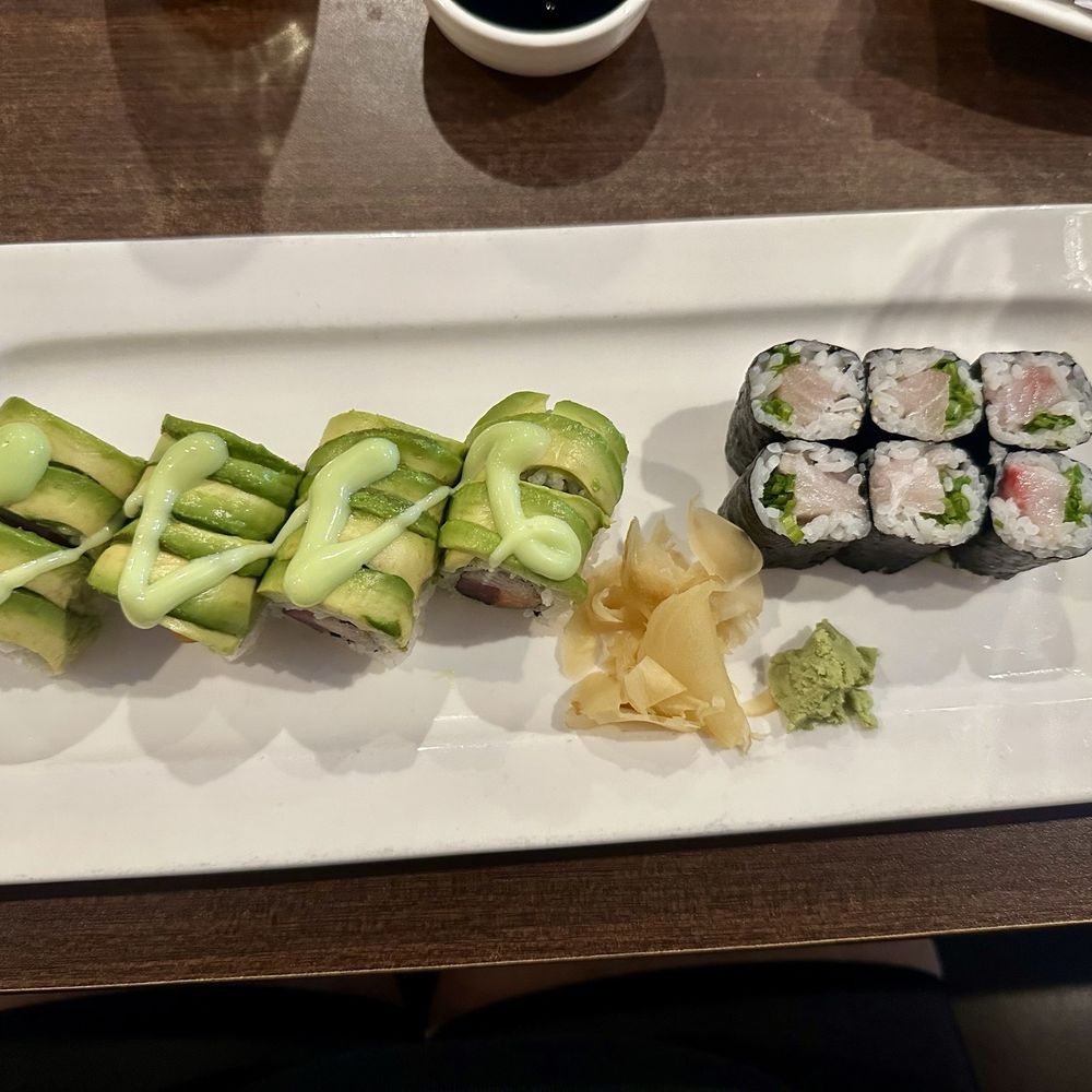 Shiki - Wasabi & Yellowtail Scallion rolls - Japanese Near Me - Hackettstown, New Jersey Shiki - Wasabi & Yellowtail Scallion rolls - Japanese Near Me - Hackettstown, New Jersey