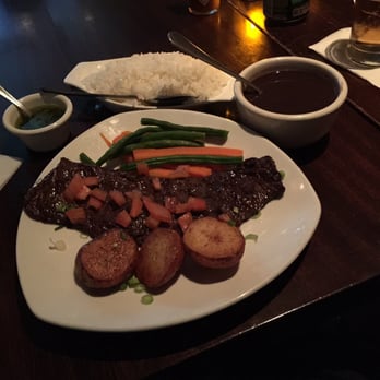 Favela Grill - Steak with chimichurri sauce - Brazilian Near Me - Astoria, New York Favela Grill - Steak with chimichurri sauce - Brazilian Near Me - Astoria, New York