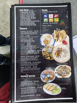 Menu photo 7 H & H Mexican Grille Pelham, TN