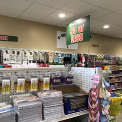 A+ Dollar Store - Inside! Office and school supply.