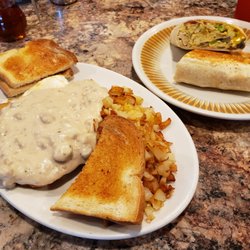 Busy Bee Diner - Chicken fried steak, breakfast burrito