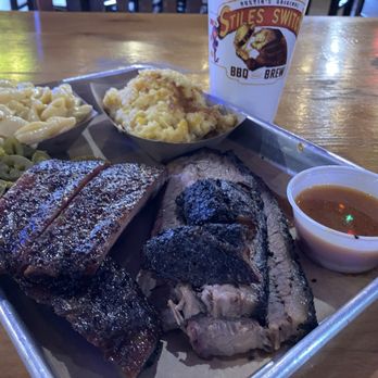 Stiles Switch BBQ & Brew - 2 Meat Plate - Barbeque Near Me - Austin, Texas