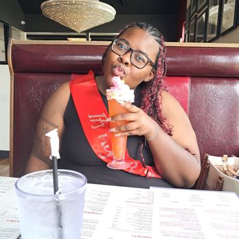 Bell City Diner - My daughter enjoying her drink for her birthday - Diners Near Me - Bristol, Connecticut