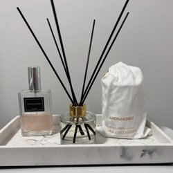 Aroma360 - This collection on my bathroom make me feel in another luxury holiday.