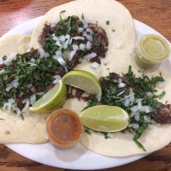 Tequila Jalisco Mexican Restauran - Soft tacos: Barbacoa- added limes - Mexican Near Me - Eden, Texas Tequila Jalisco Mexican Restauran - Soft tacos: Barbacoa- added limes - Mexican Near Me - Eden, Texas