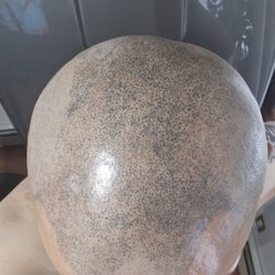 Crush Ink - Scalp tattoo..She only show good thinks..