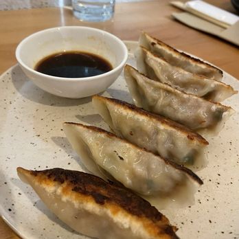 Raku - Pork gyozas - Japanese Near Me - Toronto, Ontario Raku - Pork gyozas - Japanese Near Me - Toronto, Ontario