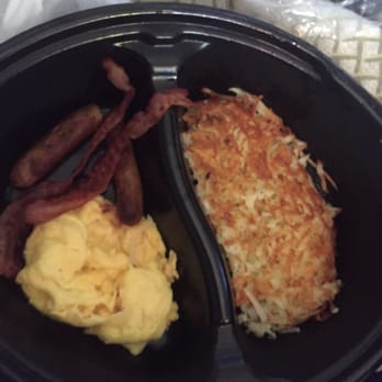 Denny's - Hash Browns, eggs, sausage and bacon - Diners Near Me - Cordelia, California