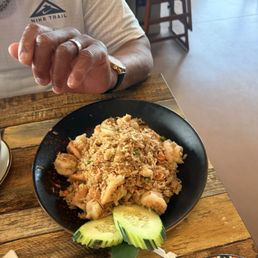 Shrimp Thai fried rice Shrimp Thai fried rice