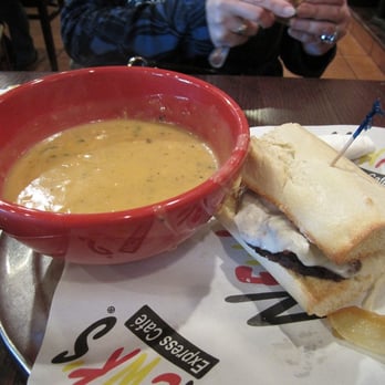 Newk's Eatery - Ultimate crab soup and 1/2 cheese steak sandwich - Pizza Near Me - Shreveport, Louisiana Newk's Eatery - Ultimate crab soup and 1/2 cheese steak sandwich - Pizza Near Me - Shreveport, Louisiana