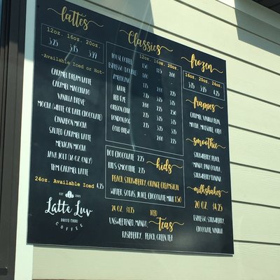 Menu photo 1 Latte Luv Paradise, PA