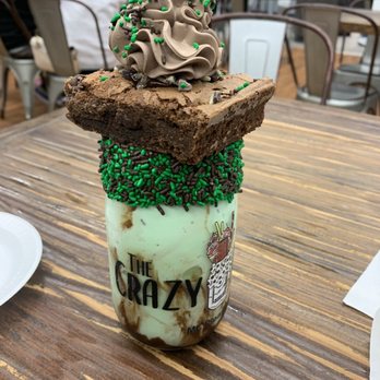 The Crazy Mason - "Mint to Be" shake - Desserts Near Me - Myrtle Beach, South Carolina The Crazy Mason - "Mint to Be" shake - Desserts Near Me - Myrtle Beach, South Carolina