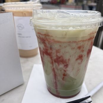 The Crafted Scone - Strawberry Matcha - Bakeries Near Me - Temecula, California