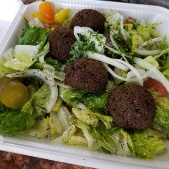 Kabob House - Falafel salad - Mediterranean Near Me - Riverside, California