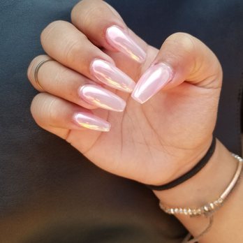 Pro Nails - The color is called Unicorn - Nail Salons Near Me - Downey, California