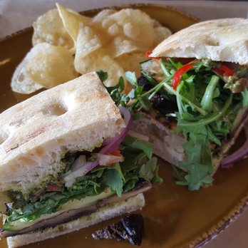 Urban Plates - Portobello mushroom sandwich - New American Near Me - Irvine, California Urban Plates - Portobello mushroom sandwich - New American Near Me - Irvine, California