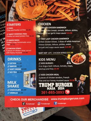 Trump Burger MAGA of Flatonia by null