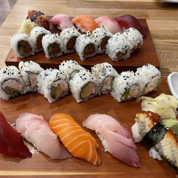 Kinja Sushi - Colt Combo x2, one with spicy tuna roll and one with California roll - Ramen Near Me - San Ramon, California Kinja Sushi - Colt Combo x2, one with spicy tuna roll and one with California roll - Ramen Near Me - San Ramon, California
