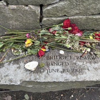 Witch Trials Memorial - Bridget Bishop - the first victim - Landmarks & Historical Buildings Near Me - Danvers, Massachusetts Witch Trials Memorial - Bridget Bishop - the first victim - Landmarks & Historical Buildings Near Me - Danvers, Massachusetts