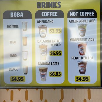 Sweet Nara - Menu 2 - Coffee & Tea Near Me - Fullerton, California