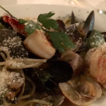Dodici - Pasta Mediteraneo. LOTS of seafood, lots of flavor! - Italian Near Me - Rockville Centre, New York
