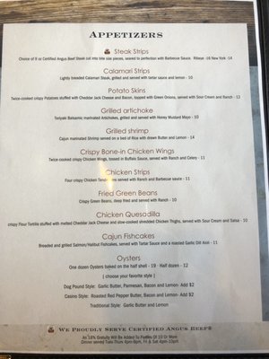 Menu photo 7 Center Street Grill Turlock, CA