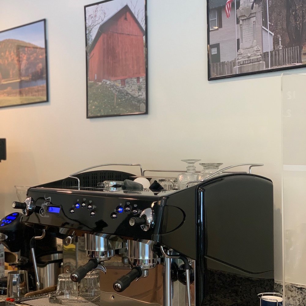 Town Coffee Corner - a coffee machine on a counter - Coffee & Tea Near Me - Beaverdam Lake-Salisbury Mills, New York