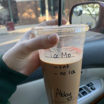 Rad Coffee - Upland - my cup was half way full when i asked for no ice. when i normally get light ice, it fills to the top. - Coffee & Tea Near Me - Upland, California Rad Coffee - Upland - my cup was half way full when i asked for no ice. when i normally get light ice, it fills to the top. - Coffee & Tea Near Me - Upland, California