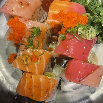 Crazy Rock'N Sushi - CHERRY BLOSSOM- the best of the fresh roll imo. - Sushi Bars Near Me - Glendale, California Crazy Rock'N Sushi - CHERRY BLOSSOM- the best of the fresh roll imo. - Sushi Bars Near Me - Glendale, California