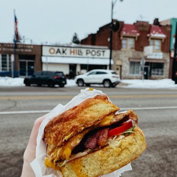 Oak Hill Post - Breakfast sammie - New American Near Me - Pittsburgh, Pennsylvania