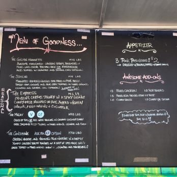 DFG Noodles - Menu - Food Trucks Near Me