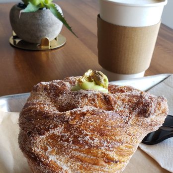 Sucre Table - Pistachio and Strawberry Croissant Muffin - Bakeries Near Me - Tampa, Florida Sucre Table - Pistachio and Strawberry Croissant Muffin - Bakeries Near Me - Tampa, Florida