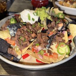 Carne asada nachos was amazing!