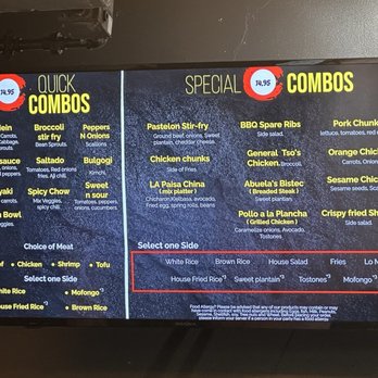 Rico Chow - Menu August 2024 - Asian Fusion Near Me - New London, Connecticut