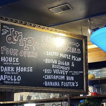 Drip - Coffee board - Coffee & Tea Near Me - Columbia, South Carolina Drip - Coffee board - Coffee & Tea Near Me - Columbia, South Carolina